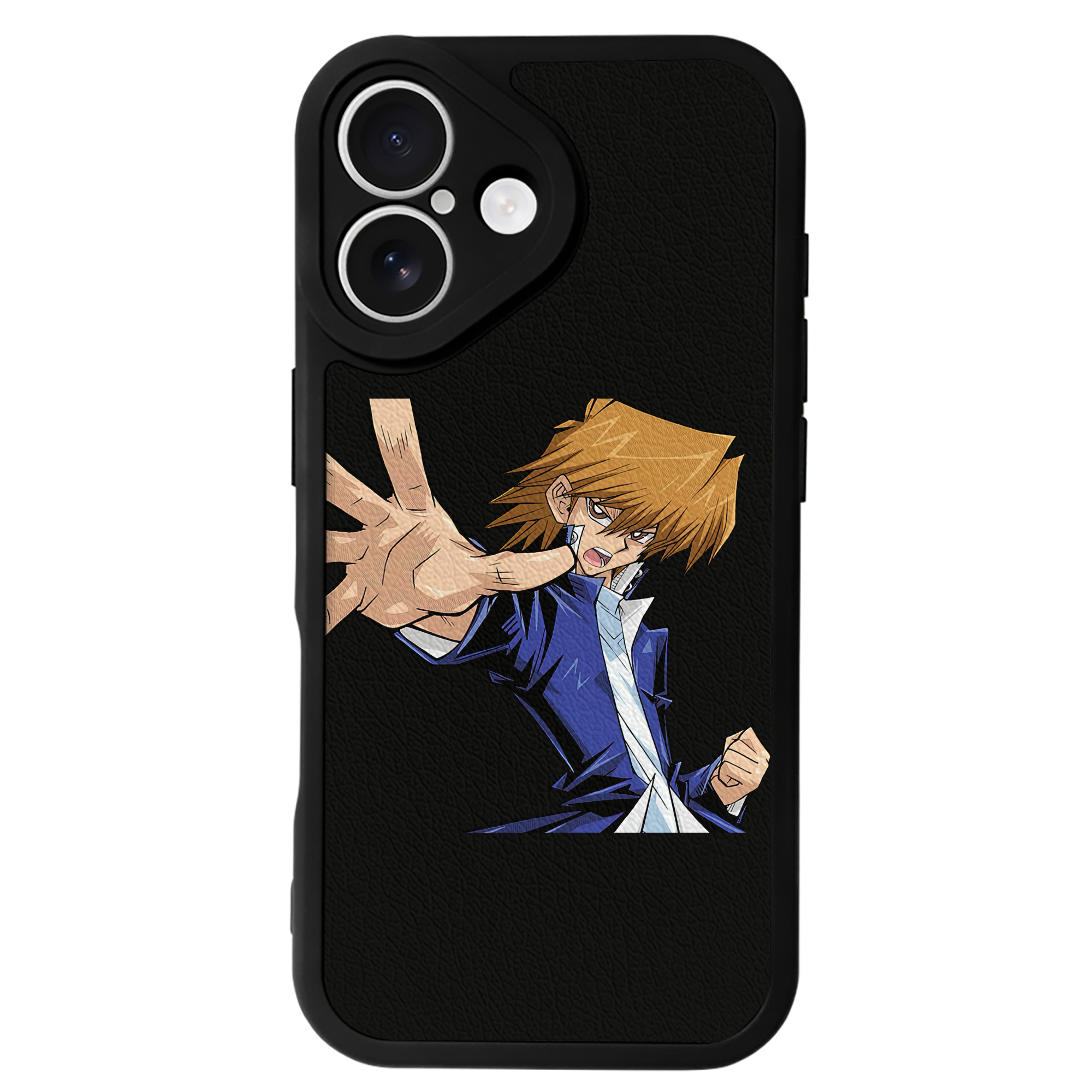 遊☆戯☆王 Yu-Gi-Oh! 【iPhone 16シリーズ対応】シリコンスマホケース（レザー調） 材質：シリコン